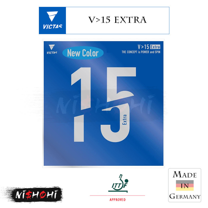 ヴィクタス (VICTAS) [V>15 エキストラ] 卓球ラバー | NISHOHI JAPAN