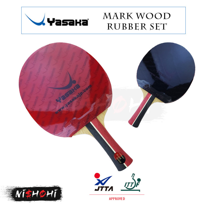 ヤサカ (YASAKA) [マークウッドセット] 卓球ラケット | NISHOHI JAPAN