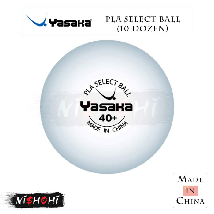 ヤサカ (YASAKA) [プラセレクトボール (120個入)] 卓球ボール