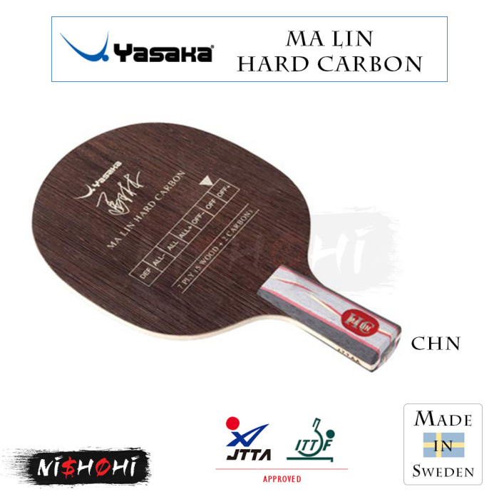 Yasaka - ヤサカ CHAMPION MANUFACTURER ST 卓球ラケット Yasaka ヤサカ (YASAKA) [馬林ハードカーボン] 卓球ラケット | NISHOHI