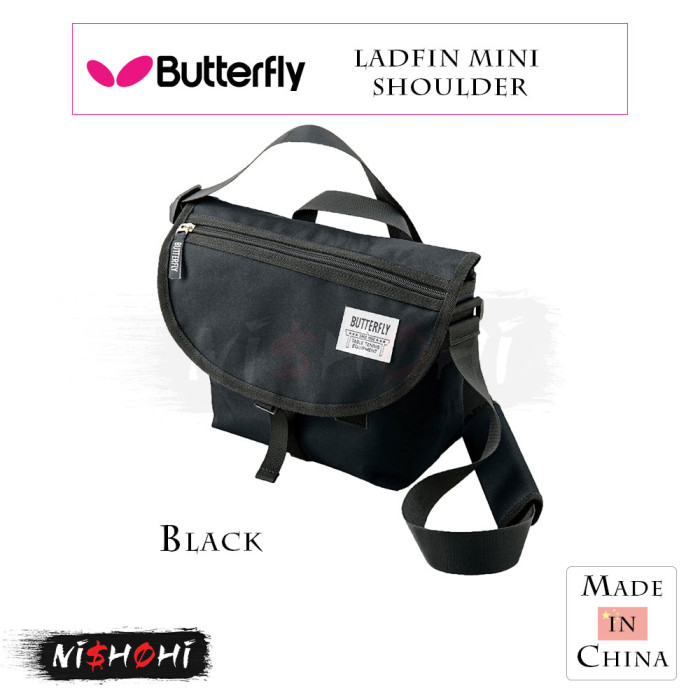 BUTTERFLY [LADFIN MINI SHOULDER] Table Tennis Bag