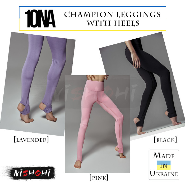 1ONA Rhythmic Gymnastics | Champion Leggings with heel | Nishohi