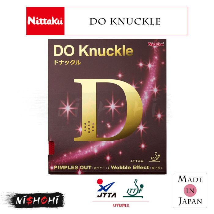 NITTAKU [DO KNUCKLE LONG-1] Table Tennis Rubber | Nishohi Japan