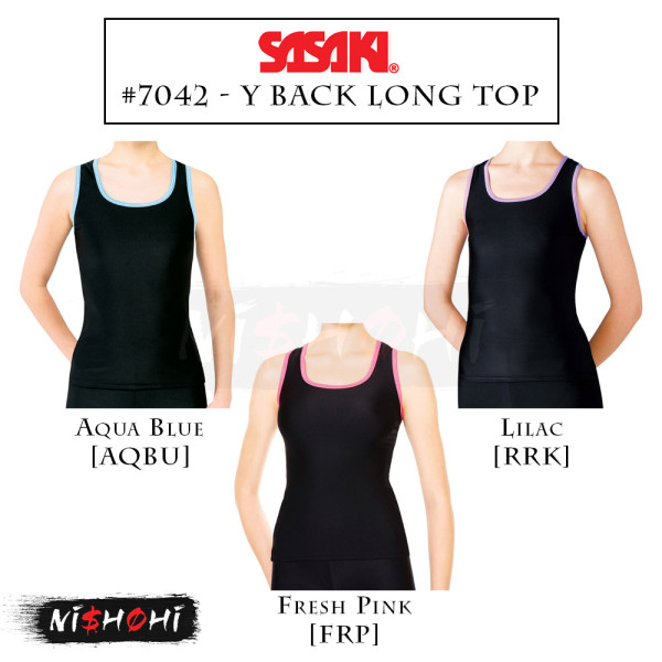 SASAKI Rhythmic Gymnastics | Camisole Leotard #7031 | Nishohi