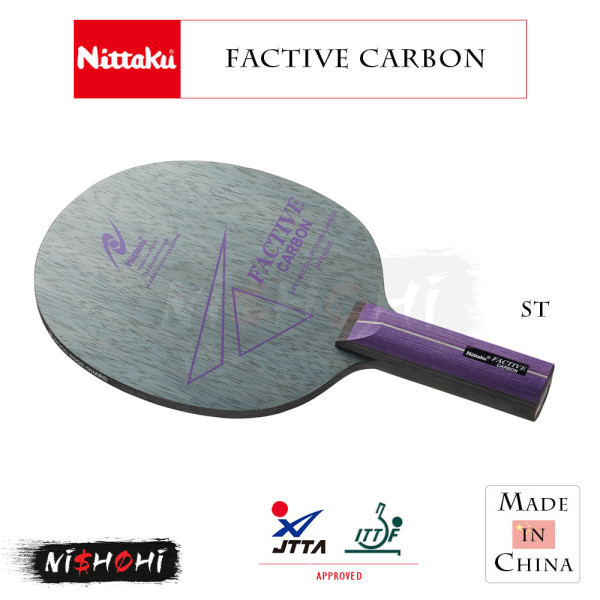NITTAKU [FACTIVE 7] Table Tennis Blade | Nishohi Japan