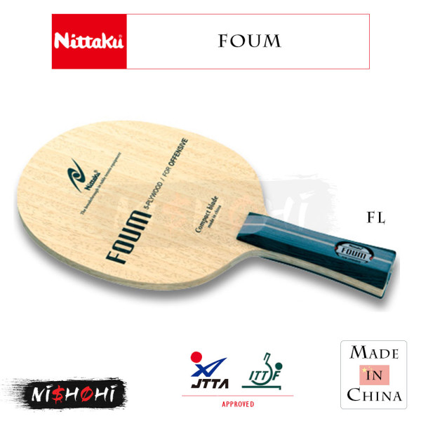 NITTAKU [FACTIVE 7] Table Tennis Blade | Nishohi Japan