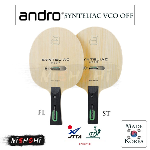 ANDRO [TREIBER FI OFF] Table Tennis Blade | Nishohi Japan