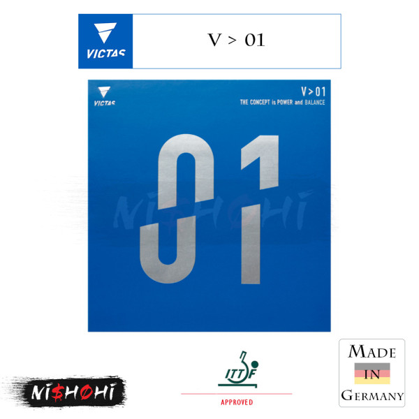 VICTAS [V > 11 EXTRA] Table Tennis Rubber | Nishohi Japan