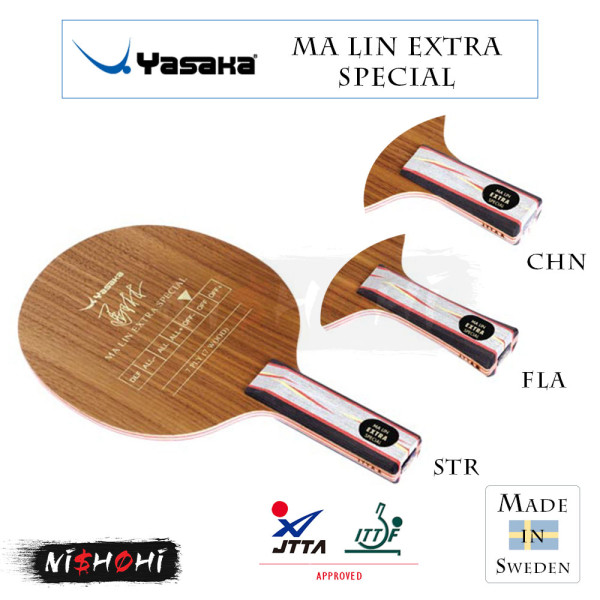 YASAKA [MA LIN HARD CARBON] Table Tennis Blade | Nishohi Japan