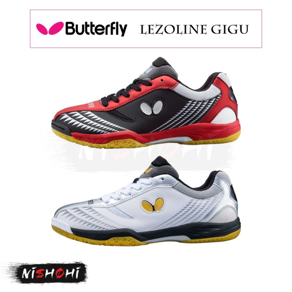 【新品未使用】Butterfly 卓球シューズ LEZOLINE BUTTERFLY [LEZOLINE UNIZES II] Table Tennis Shoes | Nishohi Japan