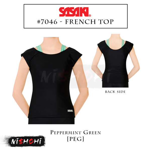SASAKI Rhythmic Gymnastics | Y-Back Long Top #7042 | Nishohi