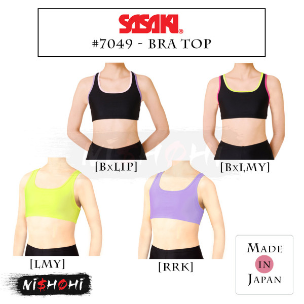 SASAKI Rhythmic Gymnastics | X-Back Top #7054 | Nishohi Japan