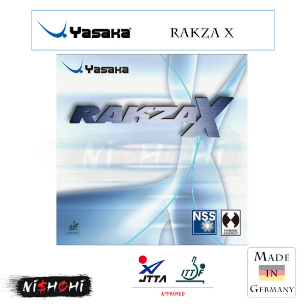 YASAKA [RAKZA 9] Table Tennis Rubber | Nishohi Japan