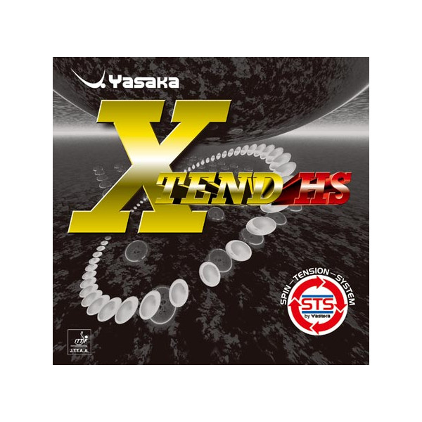 Yasaka X'TEND LB ラバー　黒 YASAKA [XTEND LB] Table Tennis Rubber | Nishohi Japan