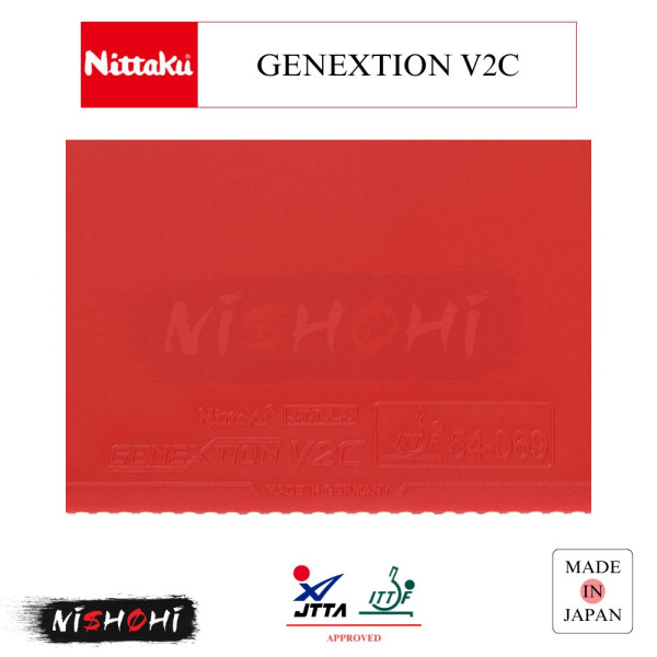 NITTAKU [HAMMOND Z2] Table Tennis Rubber | Nishohi Japan