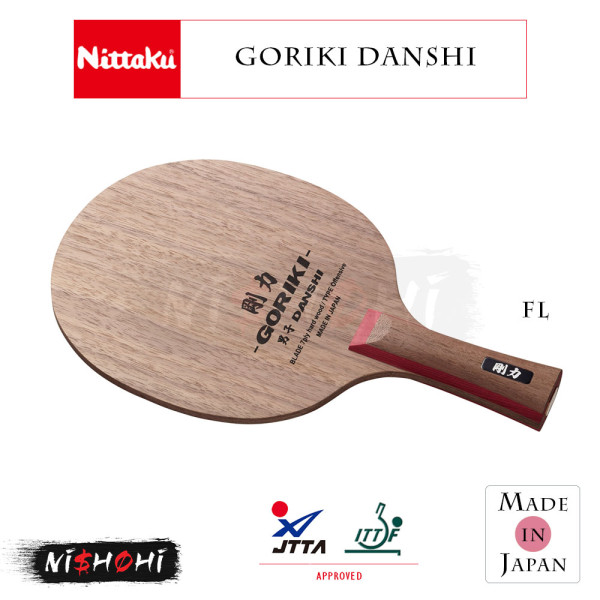 NORIKIYO × OJIBAH「SINCE NINTY THREE」 NITTAKU [GORIKI J] Table Tennis Blade | Nishohi Japan