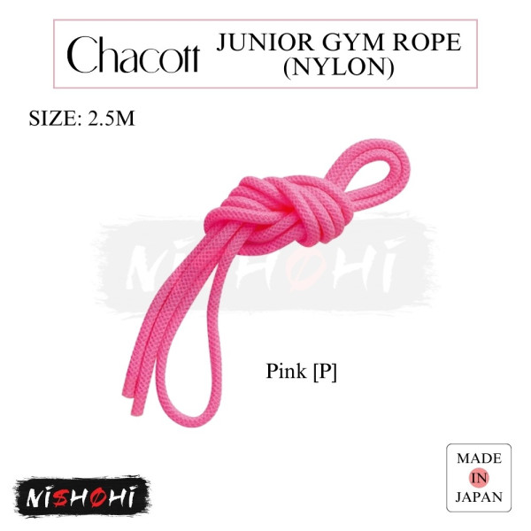 CHACOTT Rhythmic Gymnastics | Junior Gym Rope [2.5m - Rayon] | Nishohi