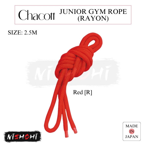 CHACOTT Rhythmic Gymnastics | Junior Gym Rope [2.5m - Nylon] | Nishohi