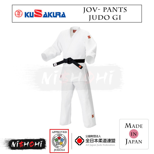 Kusakura JAPAN JOEX Judo gi Jacket Pants Set Judogi IJF