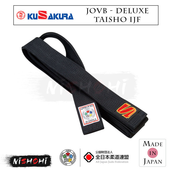 KUSAKURA [JOWIB] Deluxe IJF White Belt | Nishohi Japan