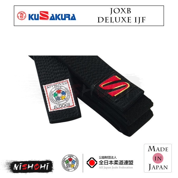 KUSAKURA [JOWIB] Deluxe IJF White Belt | Nishohi Japan