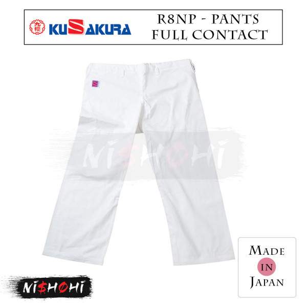 九櫻 (KUSAKURA) [R2N] ズボン - 晒11号- 空手衣 | NISHOHI JAPAN