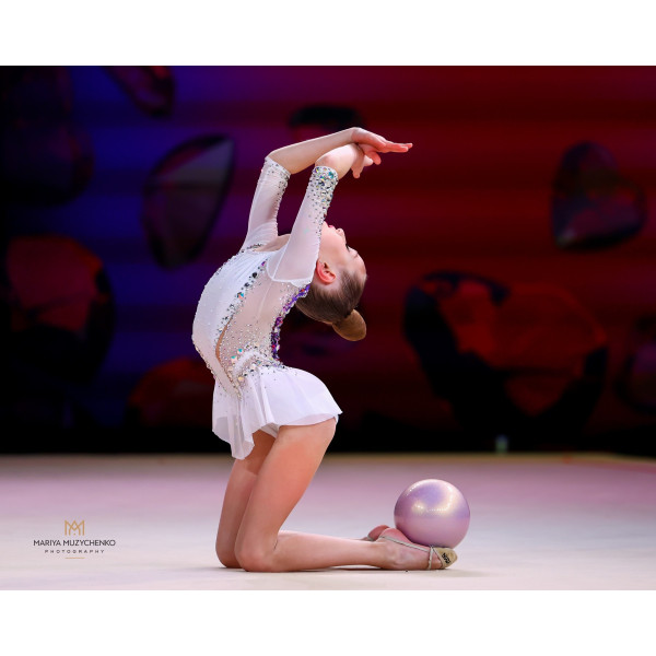 SASAKI Rhythmic Gymnastics | Y-Back Long Top #7042 | Nishohi