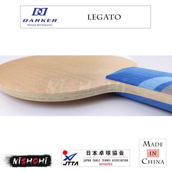 DARKER [SPLINE P1] Table Tennis Blade DS-215CHN | Nishohi Japan