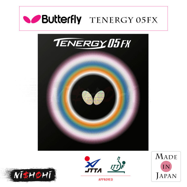バタフライ (BUTTERFLY) - [テナジー05] 卓球ラバー | NISHOHI JAPAN