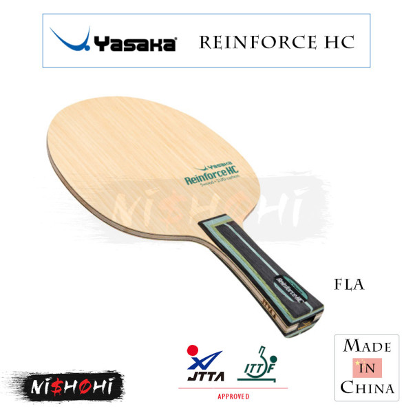YASAKA [REINFORCE AC] Table Tennis Blade - Flare | Nishohi Japan