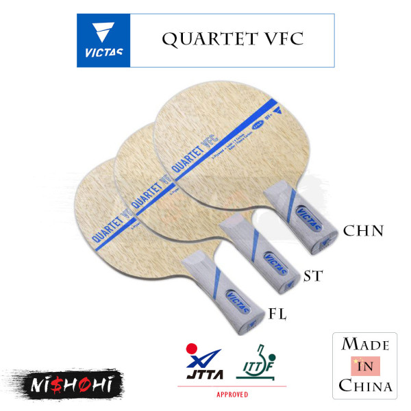 VICTAS - 卓球ラケット　QUARTET AFC（カルテット AFC）FL 楽天市場】VICTAS ヴィクタス aob0238 QUARTET AFC 卓球