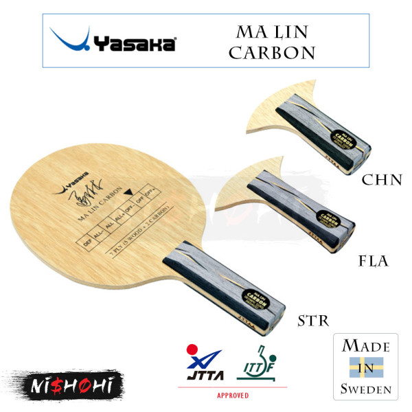 Yasaka - 卓球 ラケット Yasaka 馬林MAXカーボン 中国式ペン・天極Ⅱラバー付き Amazon | YASAKA(ヤサカ) 卓球 ラケット 馬林ソフトカーボンSTR