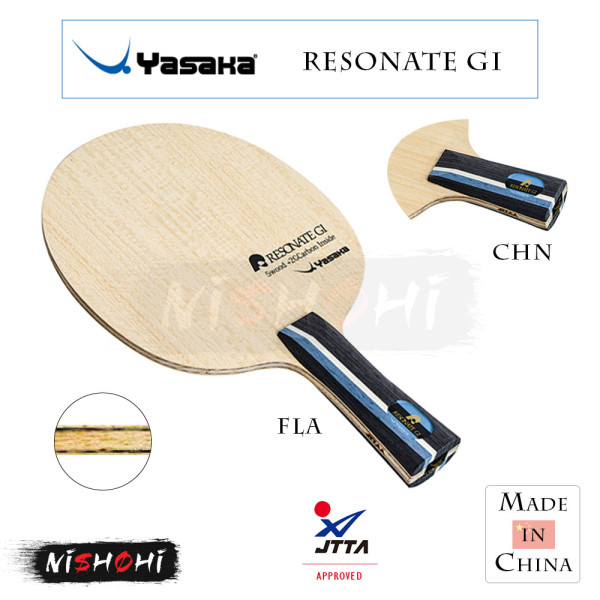 Yasaka - ヤサカ RESONATE リゾネイトAI FL 卓球ラケット YR-213 Yasaka Yasaka Resonate AI - Megaspin