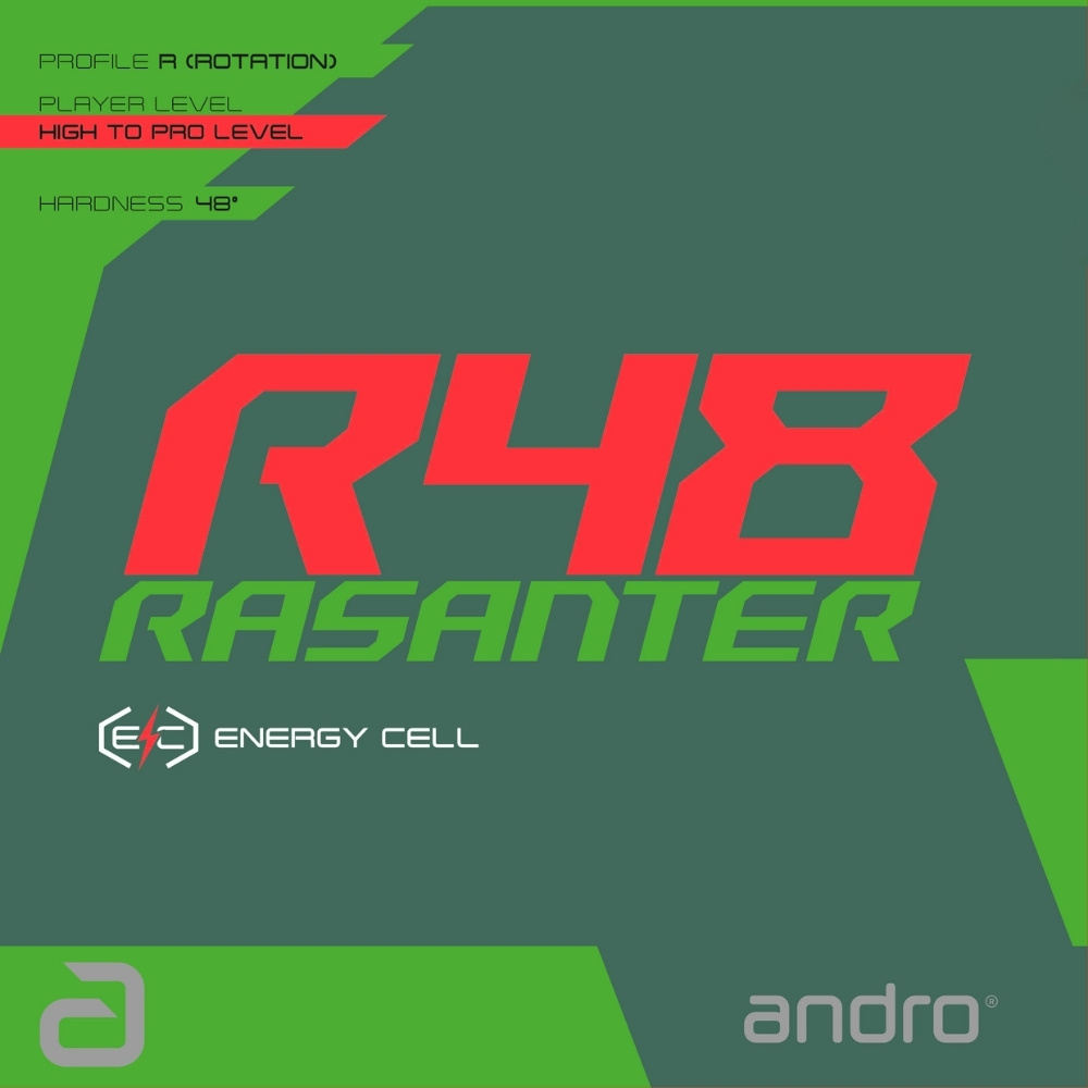 ANDRO - RASANTER R48 - goma tenis de mesa - Imagen 4 de 5